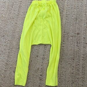 Nununu Neon Yellow Harem Pants